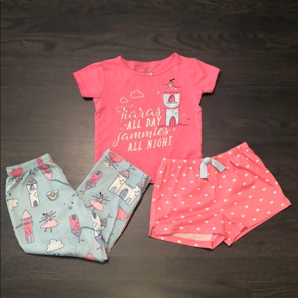 Carter's Other - 👑 3 piece Princess pj set
